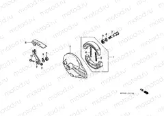 F-11 REAR BRAKE PANEL