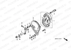 F-11 REAR BRAKE PANEL
