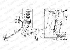 F-11 REAR MAIN BRAKE CYLINDER