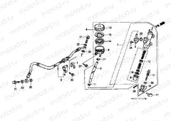 F-11 REAR MAIN BRAKE CYLINDER