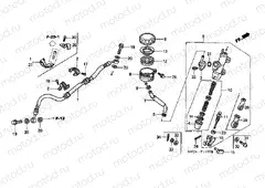 F-11 REAR MAIN BRAKE CYLINDER