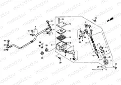 F-11 REAR MAIN BRAKE CYLINDER