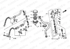F-11 REAR MAIN BRAKE CYLINDER