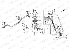 F-11 REAR MAIN BRAKE CYLINDER