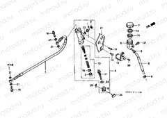F-11 REAR MAIN BRAKE CYLINDER