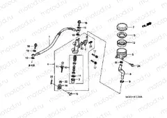 F-11 REAR MASTER CYLINDER