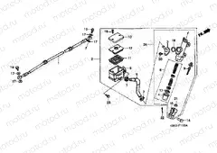 F-11 REAR MASTER CYLINDER