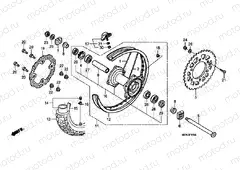 F-11 REAR WHEEL