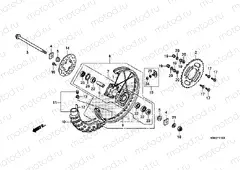 F-11 REAR WHEEL