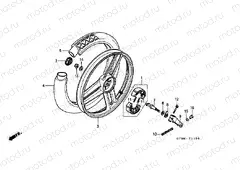 F-11 REAR WHEEL