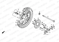 F-11 REAR WHEEL (CR80RL / RM)
