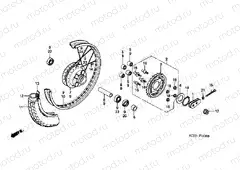 F-11 REAR WHEEL (E / ED / F / G / SD / SW)