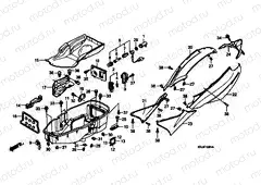 F-12-1 BODY COVER/LUGGAGE BOX (FES1257/A7)(FES1507/A7)