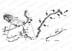 F-12-1 BRAKE CABLE (VT1300CXA)