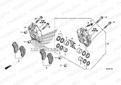 F-12-1 FRONT BRAKE CALIPER (CBR1000S / SA)