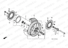 F-12-1 FRONT WHEEL (ST1100A)