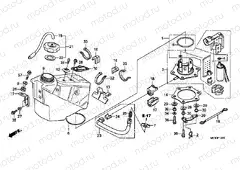 F-12-1 FUEL TANK (CRF450RB / C)