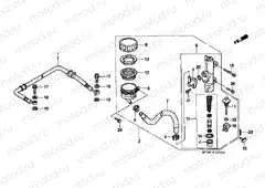 F-12-1 REAR MASTER CYLINDER (VFR750FR / FS / FT / FV)