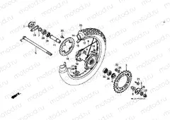 F-12-1 REAR WHEEL