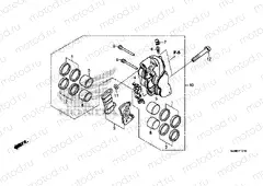 F-12-10 RIGHT FRONT BRAKE CALIPER