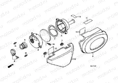 F-12 AIR FILTER / SIDE COVER