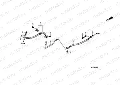 F-12 BRAKE CABLE (VT1300CX)