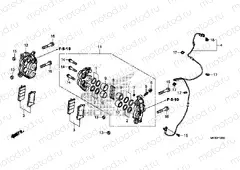 F-12 FRONT BRAKE CALIPER