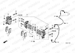 F-12 FRONT BRAKE CALIPER