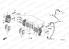 F-12 FRONT BRAKE CALIPER