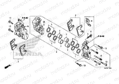 F-12 FRONT BRAKE CALIPER