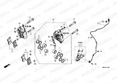 F-12 FRONT BRAKE CALIPER
