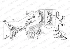 F-12 FRONT BRAKE CALIPER