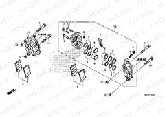 F-12 FRONT BRAKE CALIPER