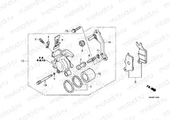 F-12 FRONT BRAKE CALIPER