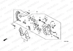 F-12 FRONT BRAKE CALIPER
