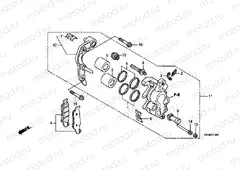 F-12 FRONT BRAKE CALIPER