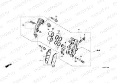 F-12 FRONT BRAKE CALIPER