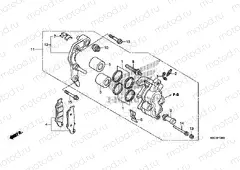 F-12 FRONT BRAKE CALIPER