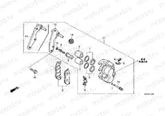 F-12 FRONT BRAKE CALIPER