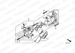 F-12 FRONT BRAKE CALIPER (CBR250R / 300R)