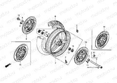 F-12 FRONT WHEEL