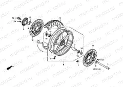 F-12 FRONT WHEEL