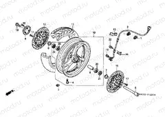 F-12 FRONT WHEEL