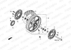 F-12 FRONT WHEEL