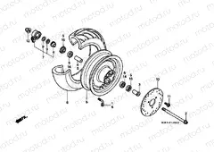 F-12 FRONT WHEEL