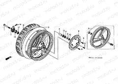 F-12 FRONT WHEEL