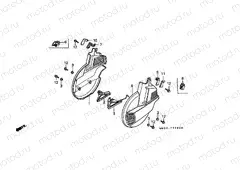 F-12 FRONT WHEEL COVER