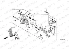 F-12 J. FRONT BRAKE CALIPER