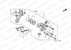 F-12 REAR BRAKE CALIPER