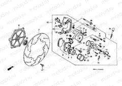 F-12 REAR BRAKE CALIPER